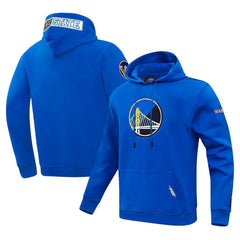 Golden State Warriors Pro Standard Split Logo Pullover Hoodie Royal