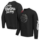 Toronto Raptors Pro Standard Paint the City Drop Shoulder Sweatshirt Black