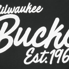 Milwaukee Bucks Pro Standard Paint the City Drop Shoulder Sweatshirt Black