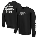 New Orleans Pelicans Pro Standard Paint the City Drop Shoulder Sweatshirt Black