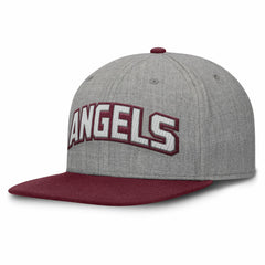 Los Angeles Angels Fanatics Elements Felt Chainstitch Snapback Hat Near Me
