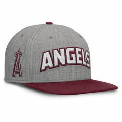 Los Angeles Angels Fanatics Elements Felt Chainstitch Snapback Hat Near Me