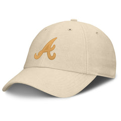 Atlanta Braves Fanatics Front Office Leather Patch Adjustable Hat Online