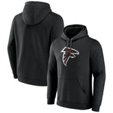 Atlanta Falcons Primary Logo Pullover Hoodie - Black - NFL