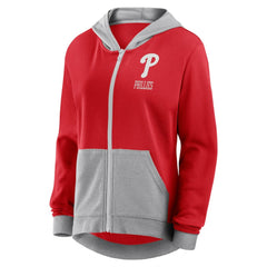Philadelphia Phillies Fanatics Women's Hit It French Terry Full-Zip Hoodie Near Me