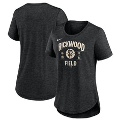 San Francisco Giants Nike Women's 2024 Rickwood Classic Tribute Tri-Blend T-Shirt Sale