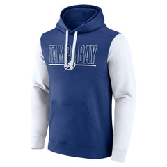 Tampa Bay Lightning Logo Athletic Deliver Fleece Pullover Hoodie - Blue | NHL sale