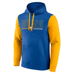 Buffalo Sabres Logo Athletic Deliver Fleece Pullover Hoodie - Royal | NHL online