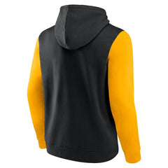Pittsburgh Penguins Logo Athletic Deliver Fleece Pullover Hoodie - Black | NHL sale