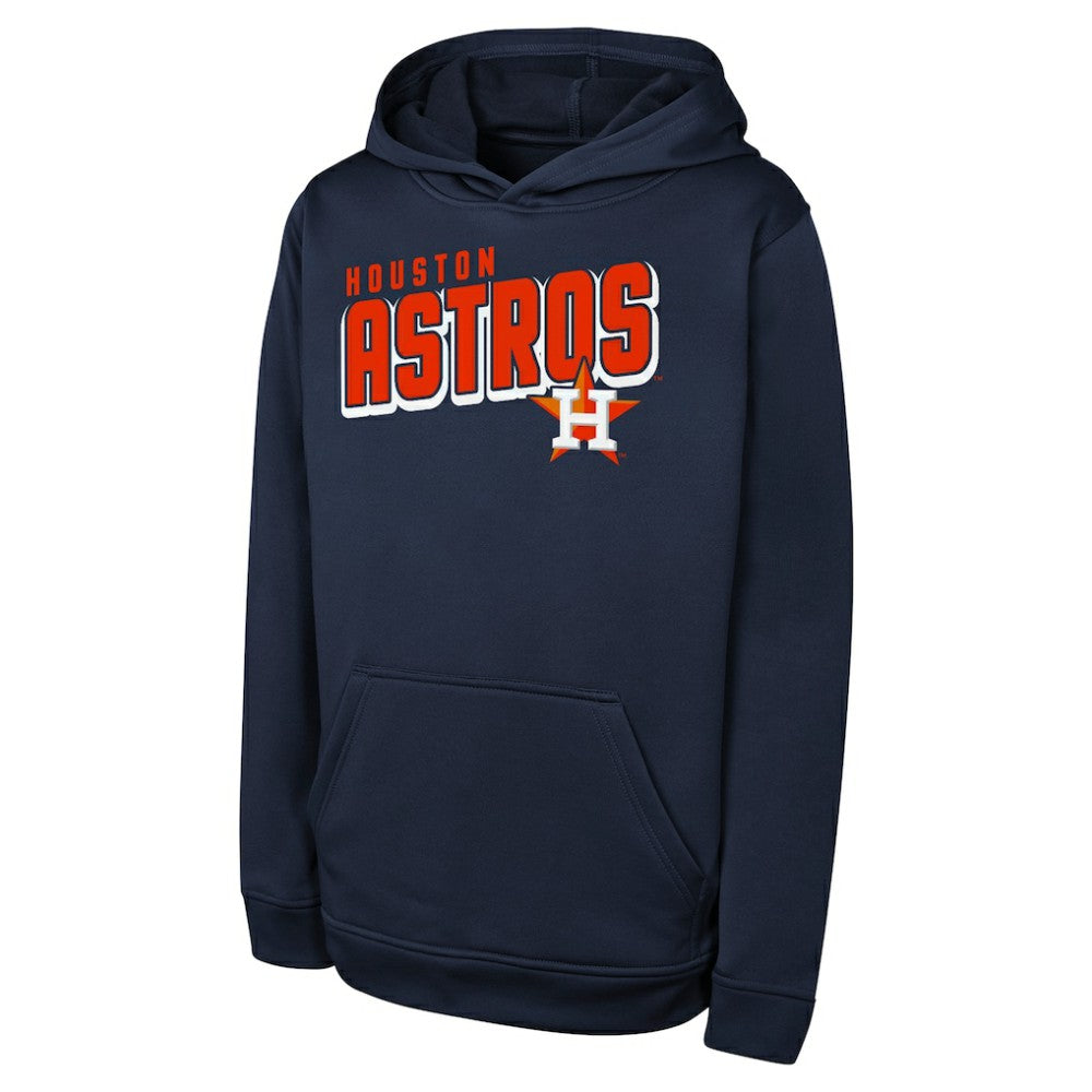 Houston Astros Youth Cyber Punk Pullover Hoodie Outlet