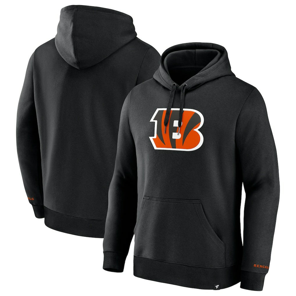 Cincinnati Bengals Legacy Fleece Pullover Hoodie - Black - Fanatics