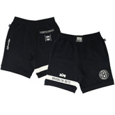 Brooklyn Nets NBA x Two Hype Unisex Culture & Hoops Premium Classic Fleece Shorts - Black