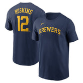 Rhys Hoskins Milwaukee Brewers Nike Fuse Name & Number T-Shirt Online