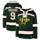 Mike Modano Dallas Stars '47 Retired Player Name & Number Lacer Pullover Hoodie - Green | 47 brand discount