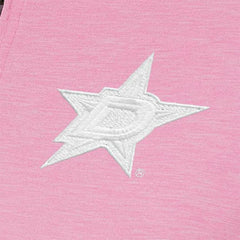 Dallas Stars Antigua Women's White Logo Mentor Quarter-Zip Jacket - Pink | NHL online