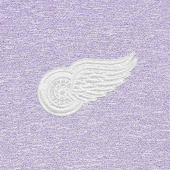Detroit Red Wings Antigua White Logo Hunk Quarter-Zip Pullover - Lavender | NHL sale