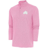 Colorado Avalanche Antigua White Logo Hunk Quarter-Zip Pullover - Pink | NHL discount