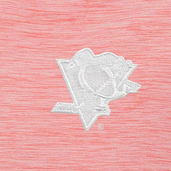 Pittsburgh Penguins Antigua White Logo Bright Quarter-Zip Pullover - Coral | NHL online