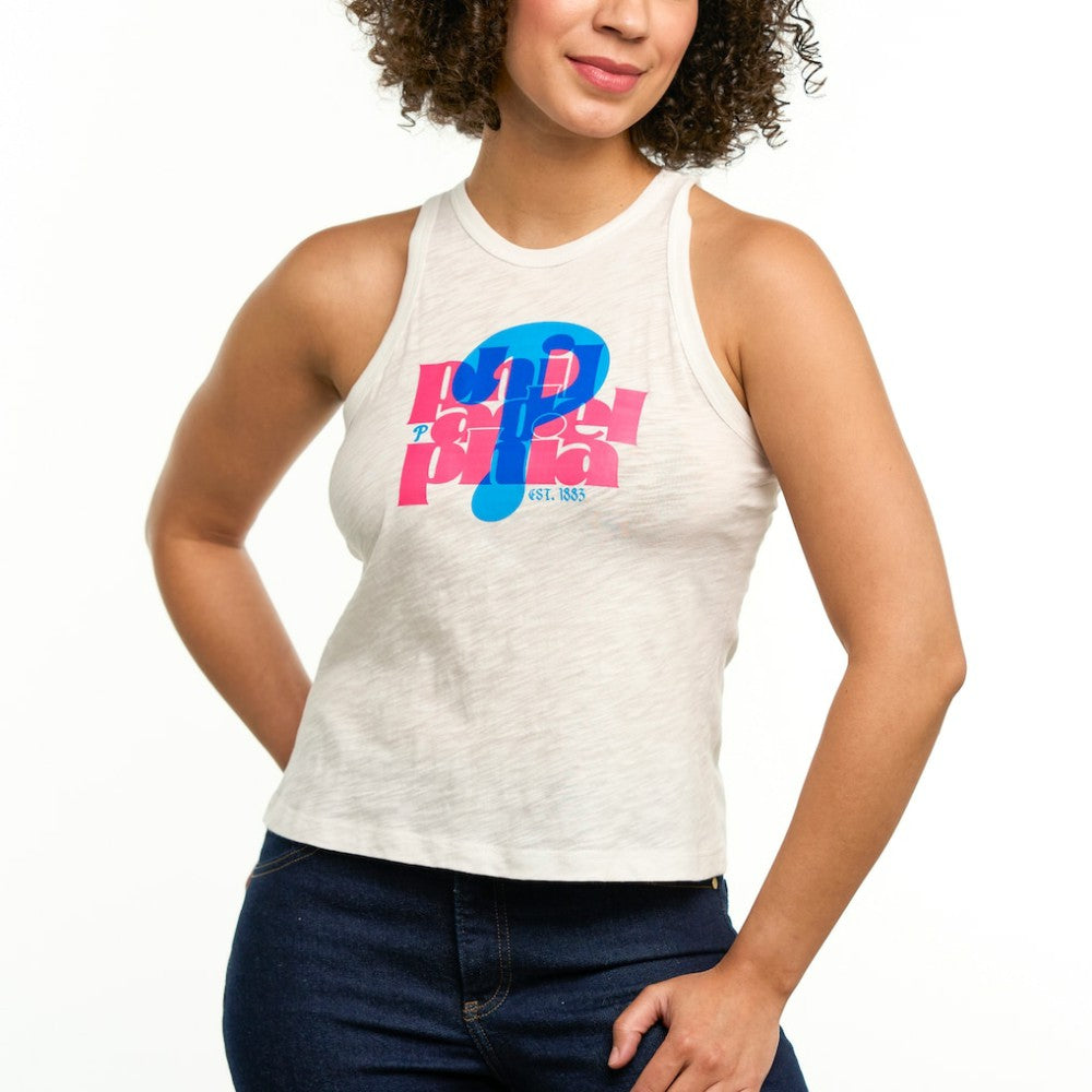 Philadelphia Phillies Lusso Women's Lourdes Tank Top Sale