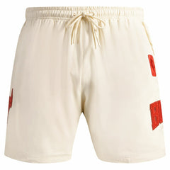 Chicago Bulls Pro Standard Triple Tonal Woven Shorts Cream