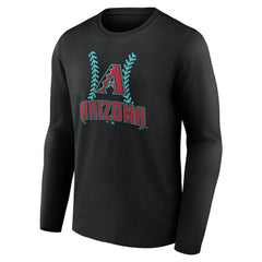 Arizona Diamondbacks Personalized Name & Number Fastball Long Sleeve T-Shirt Outlet