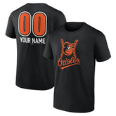 Baltimore Orioles Personalized Name & Number Fastball T-Shirt Online