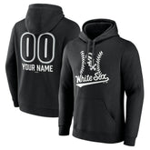 Chicago White Sox Personalized Name & Number Fastball Pullover Hoodie Online