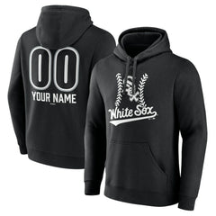 Chicago White Sox Personalized Name & Number Fastball Pullover Hoodie Online