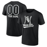 Chicago White Sox Personalized Name & Number Fastball T-Shirt for sale