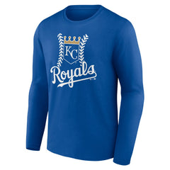 Kansas City Royals Personalized Name & Number Fastball Long Sleeve T-Shirt for sale