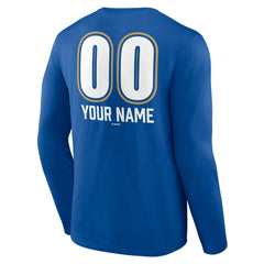 Kansas City Royals Personalized Name & Number Fastball Long Sleeve T-Shirt for sale