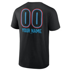 Miami Marlins Personalized Name & Number Fastball T-Shirt Online