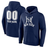 New York Yankees Personalized Name & Number Fastball Pullover Hoodie Near Me