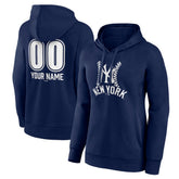 New York Yankees Women's Personalized Name & Number Fastball Pullover Hoodie Near Me