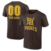 San Diego Padres Personalized Name & Number Fastball T-Shirt Outlet