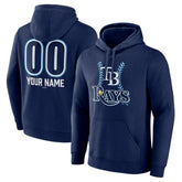 Tampa Bay Rays Personalized Name & Number Fastball Pullover Hoodie Discount