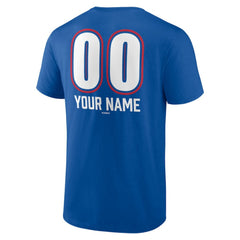 Texas Rangers Personalized Name & Number Fastball T-Shirt Online
