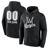 Los Angeles Dodgers Personalized Name & Number Fastball Pullover Hoodie for sale