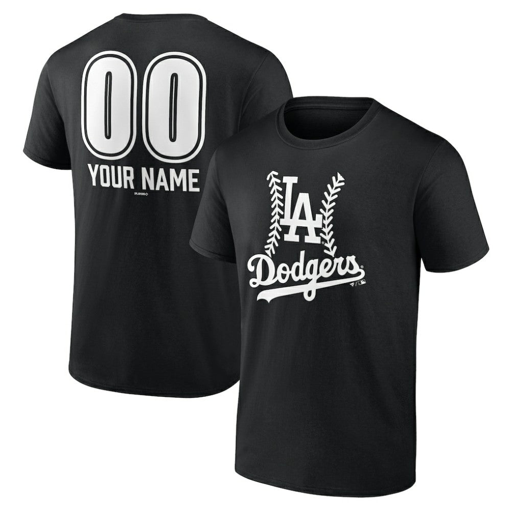 Los Angeles Dodgers Personalized Name & Number Fastball T-Shirt Near Me