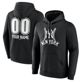 New York Yankees Personalized Name & Number Fastball Pullover Hoodie Near Me