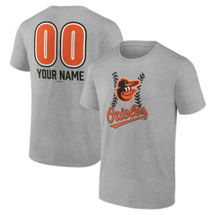 Baltimore Orioles Personalized Name & Number Fastball T-Shirt Discount
