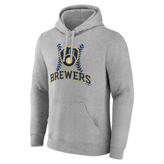 Milwaukee Brewers Personalized Name & Number Fastball Pullover Hoodie Sale