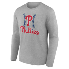 Philadelphia Phillies Personalized Name & Number Fastball Long Sleeve T-Shirt for sale