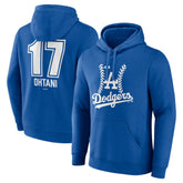 Shohei Ohtani Los Angeles Dodgers Fastball Player Name & Number Pullover Hoodie Online