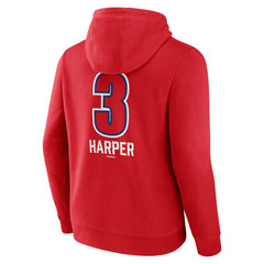 Bryce Harper Philadelphia Phillies Fastball Player Name & Number Pullover Hoodie Near Me