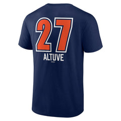 Jose Altuve Houston Astros Fastball Player Name & Number T-Shirt Sale