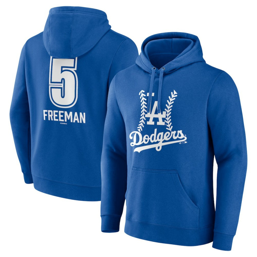 Freddie Freeman Los Angeles Dodgers Fastball Player Name & Number Pullover Hoodie Online