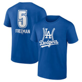 Freddie Freeman Los Angeles Dodgers Fastball Player Name & Number T-Shirt Online