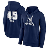 Gerrit Cole New York Yankees Women's Fastball Player Name & Number Pullover Hoodie for sale