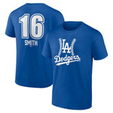 Will Smith Los Angeles Dodgers Fastball Player Name & Number T-Shirt Sale